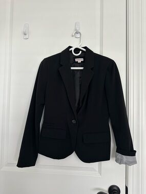 Merona Black Single-Button Women's Blazer